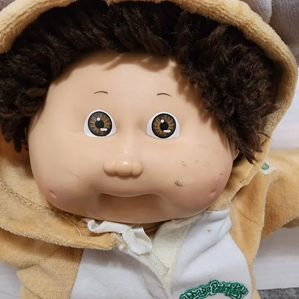 VTG 1985 Cabbage Patch Kids Doll in Reindeer Moose Animal Suit